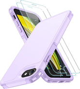 iPhone SE and iPhone 8/7 Case, with 2 Tempered Glass Screen Protector - Smart Tech Shopping